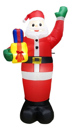 1.8m Inflable Santa Decoración