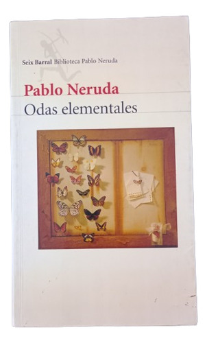 Libro Odas Elementales Pablo Neruda 