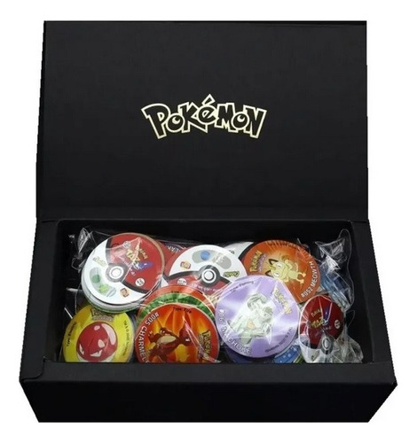 Colección Tazos Pokémon 160 Piezas Con Estuche Generación 1