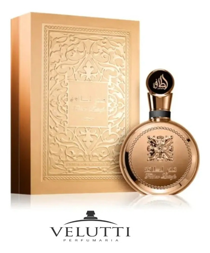 Perfume Arabe Masculino - Fakhar Gold Lattafa 100ml - , Árabe, Intenso E De Fábrica
