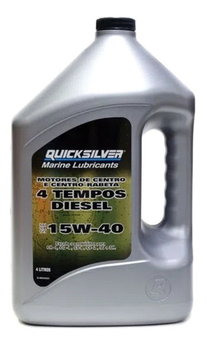 Óleo Centro Rabeta Mercury Diesel Quicksilver Envio Hoje!