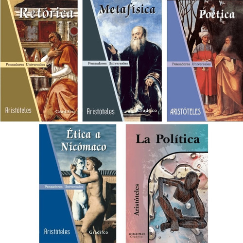 Lote X 5 Libros Filosofia - Aristoteles