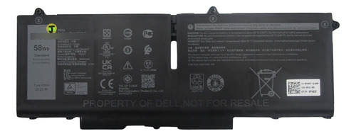 Bateria Dell Latitude 5330 7530 58wh 15.2v 3625mah Fk0vr