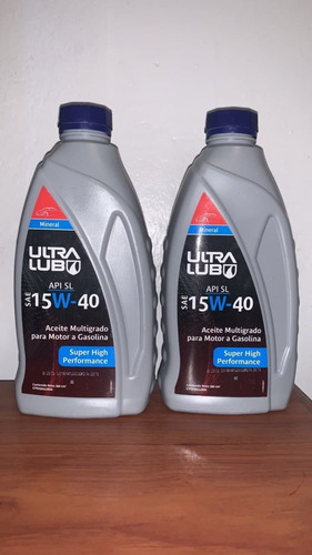 Aceite Ultralub 15w-40 Mineral