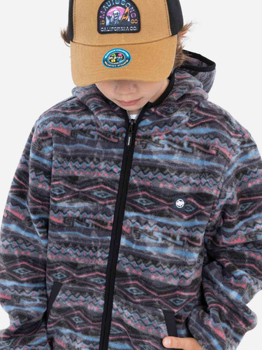 Poleron Micropolar Tik Multicolor Infantil Maui And Sons