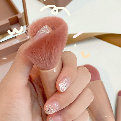 Juego De Pinceles De Maquillaje Mini Corrector Portátil