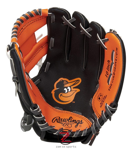 Guante De Beisbol Oficial De Rawlings Modelo Mlb Orioles 10 