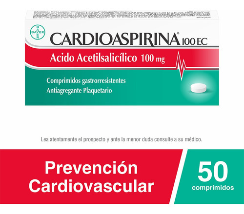 Cardio Aspirina 100 Ec X 50 Comprimidos -02710209