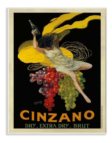 Cinzano Vintage Poster Wine, Diseño De Marcello Dudovi...