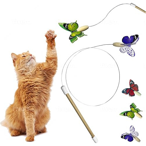 Butterfly Bouncer - Juguete Favorito De Mi Gato - Juguete In