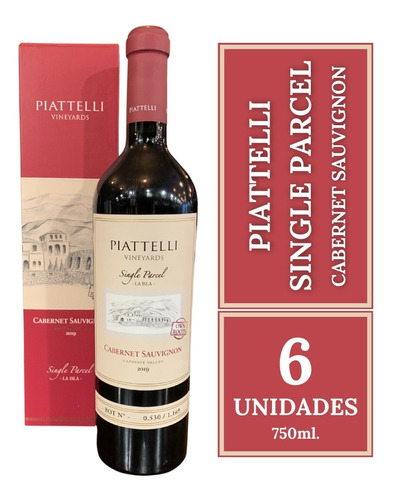 Vino Piattelli Single Parcel La Isla Cabernet Sauvignon X6 -