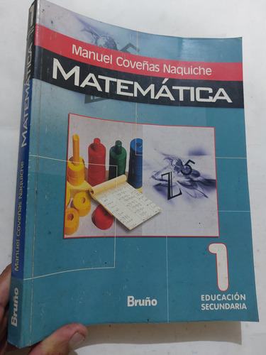 Libro Matemática 1° Secundaria Manuel Coveñas Naquiche 