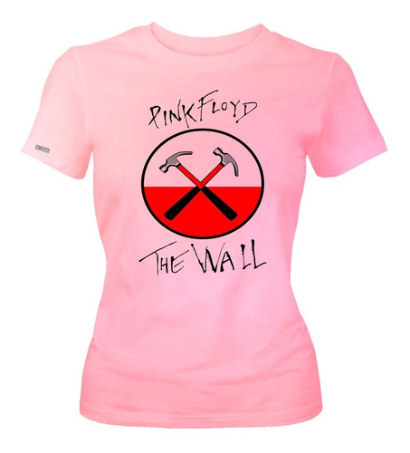 Camiseta Pink Floyd The Wall Album Band Rock Dama Mujer Ikrd