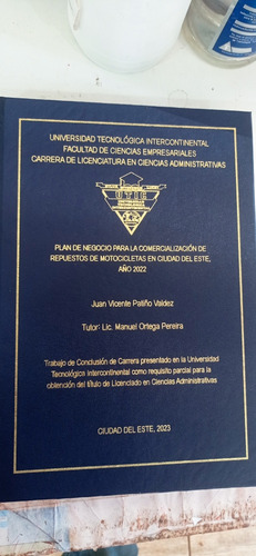 Imagen 5 de 5 de Tapa Dura Para Tesis