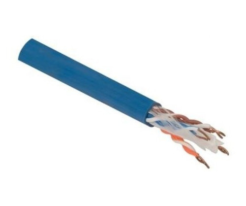 Cable Utp Cat6, Color Azul Steren