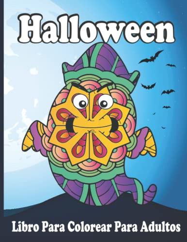 Halloween Libro Para Colorear Para Adultos: Halloween Mandal