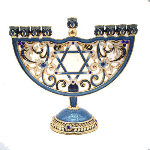 Holders,candle Holders Menorah Alloy Candlestick Branch Home