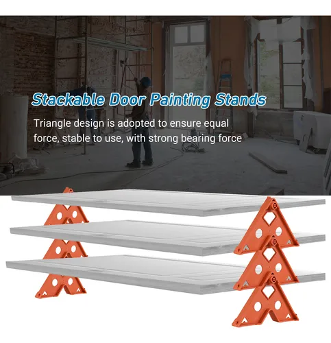 Soporte Plástico Para Pintura De Puertas.gabinetes
