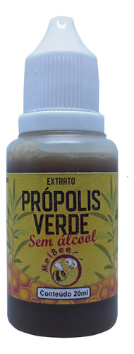 Própolis Verde Aquoso (sem Álcool) - 20 Ml  Propolis