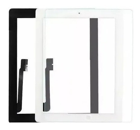 Mica Pantalla Táctil Tablet iPad 3, iPad 4 Blanco, Nueva 