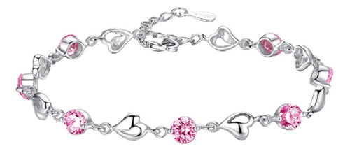 Pulsera K Love Heart And You Diamond Zircon Asymmetric Love