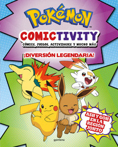 Libro Pokémon Comictivity ¡diversión Legendario