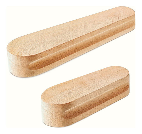 Fwefww Juego De 2 Badajos De Madera De Haya For Sastres,