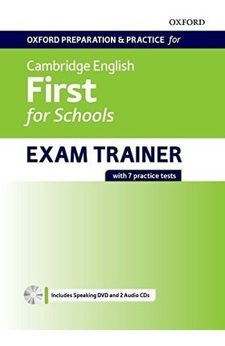Camb.eng.first For Schools Exam Trainer - Sb No Key Pack