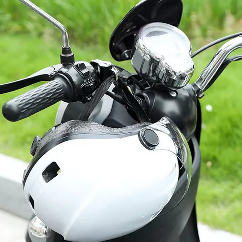 . Conjunto De Casco Negro Universal Antirrobo For