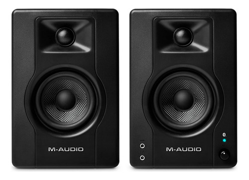 Monitor De Estudio M-audio Bx3 Par Bluetooth Color Negro