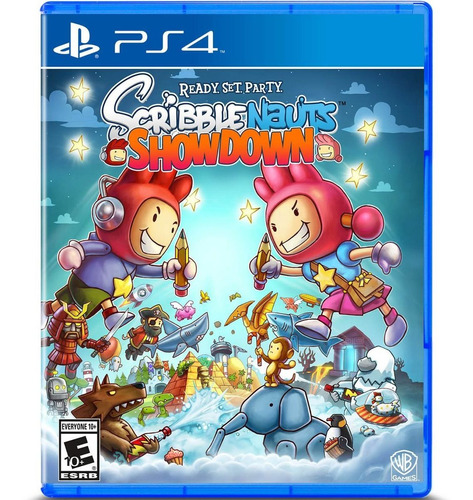 Jogo Midia Fisica Scribblenauts Showdown Original Para Ps4