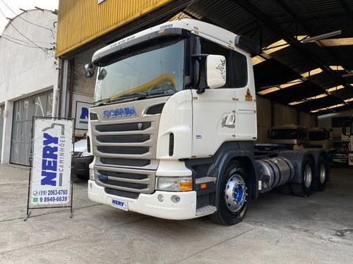 Imagem 3 de 15 de Caminhão Scania R 440 6x2 2012 Un.dono Revisado