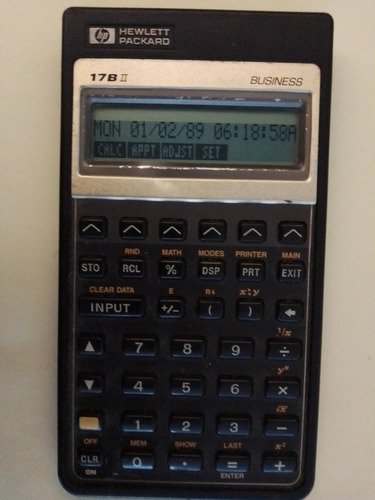 Calculadora Financiera Hp-17bii, Para Solucion De  Formulas