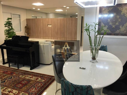 Excelente Apartamento Mobiliado Para Alugar No Edifício Alpha Style - Confira! - Ap2939