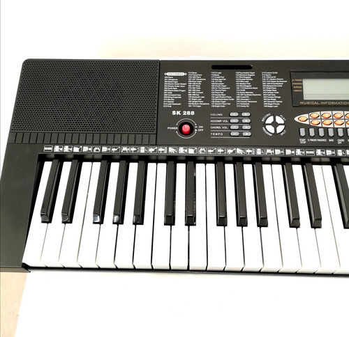 Teclado Junior C Micrófono Aprendé Jugando Kingdom Music 974