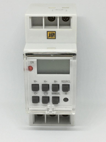 Timer Digital Riel Din Programable 16amp