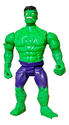 Vintage Juguete Bootleg Hulk Cuerpo De Mummrra Verde