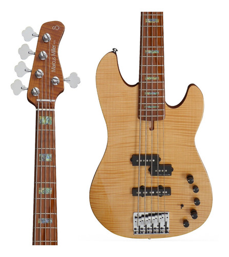 Baixo 5 Cordas Sire Marcus Miller P10 Alder Nt