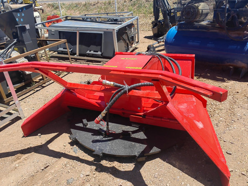 Disco Mulcher Forestal Para Minicargador Cortador De Arboles