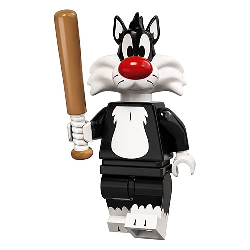 Minifigura Del Gato Sylvester De Lego Looney Tunes De La Ser