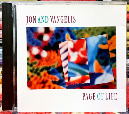 Jon And Vangelis Cd Page Of Life Importado Aleman Como Nuev