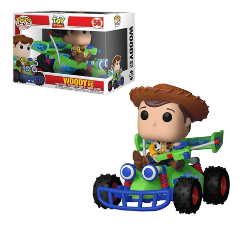 Woody With Rc Toy Story Funko Pop Rides Nuevo Original !!!