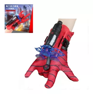 Homem-aranha Guantes Lançador Juguete Infantil Plástico Cosp