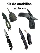 Comprar Kit De Cuchillos Navajas Set Tactico Defensa Supervivencia