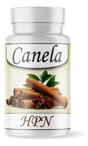 Canela (cinnamomum Verum) 100% Natural 60 Cápsulas De 500mg