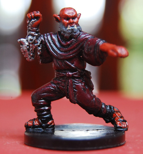 Doom Fist Monk #30 War Of The Dragon Queen Mini Dungeons Dnd