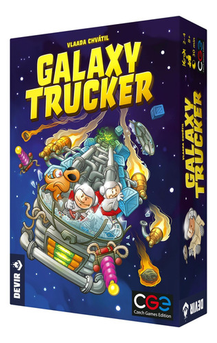 Juego De Mesa - Galaxy Trucker - Aldea Juegos