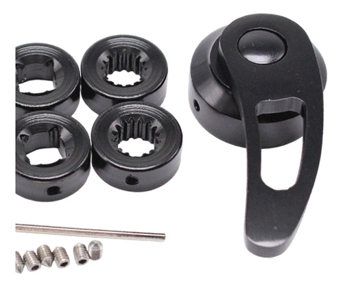 Kit De Manija De La Puerta Reemplazo Directo Director Negro