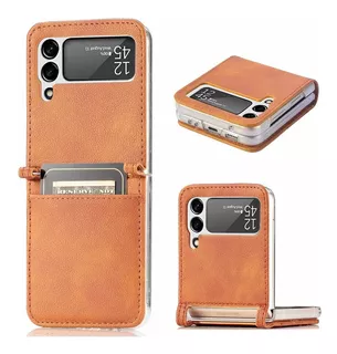 Funda Billetera Para Samsung Galaxy Z Flip 3 5g Eco Cuero