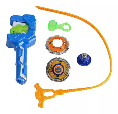 Beyblade C/ Lançador Peão Batalha Infinity Nado Pião Rápido